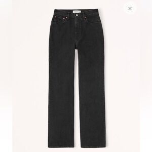 Curve Love High Rise 90s Relaxed Jean Black